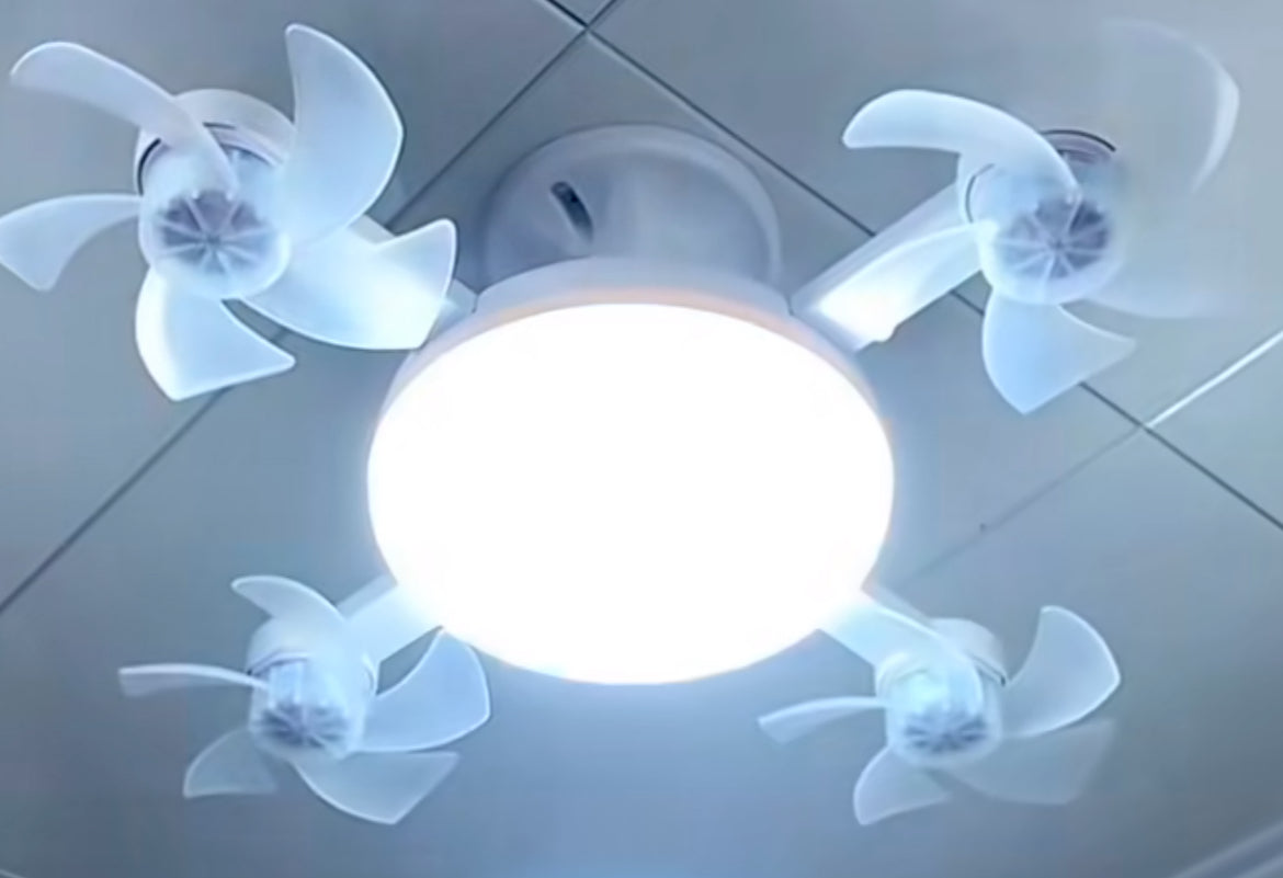AeroCool™ Screw-In Socket Fan Light